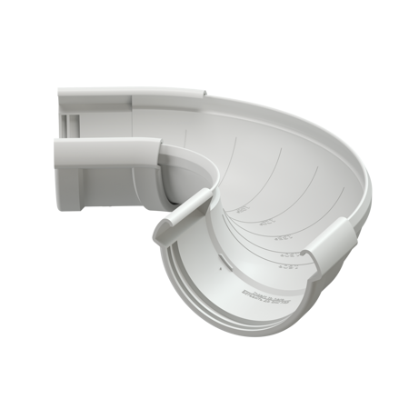 Угол регулируемый DOCKE LUX 60-160 Пломбир