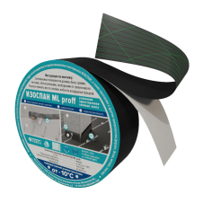 Изоспан ML proff, усиленная односторонняя клейкая лента, 5 см / 25 м.п.